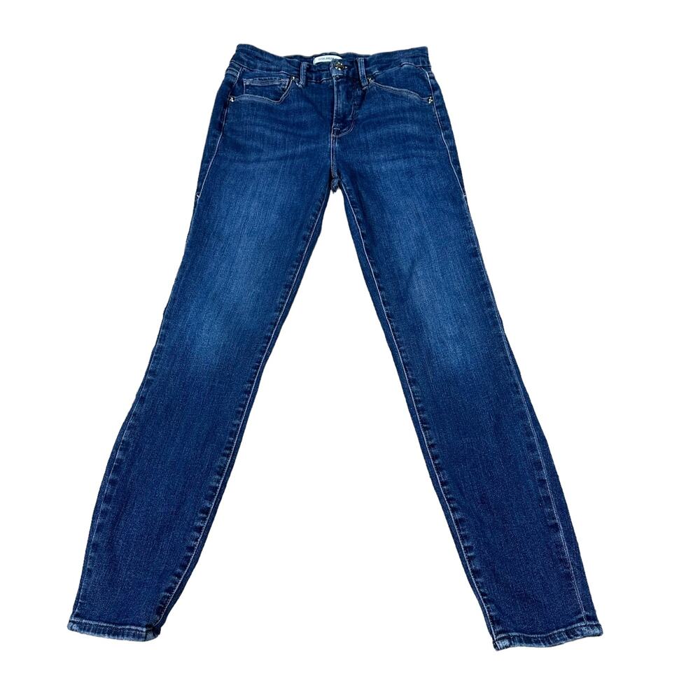 GOOD AMERICAN Good Legs Crop Women's Size 2/26 Medium Wash Denim